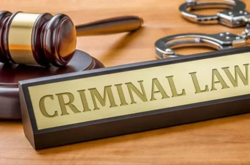 Crime and Criminal Law